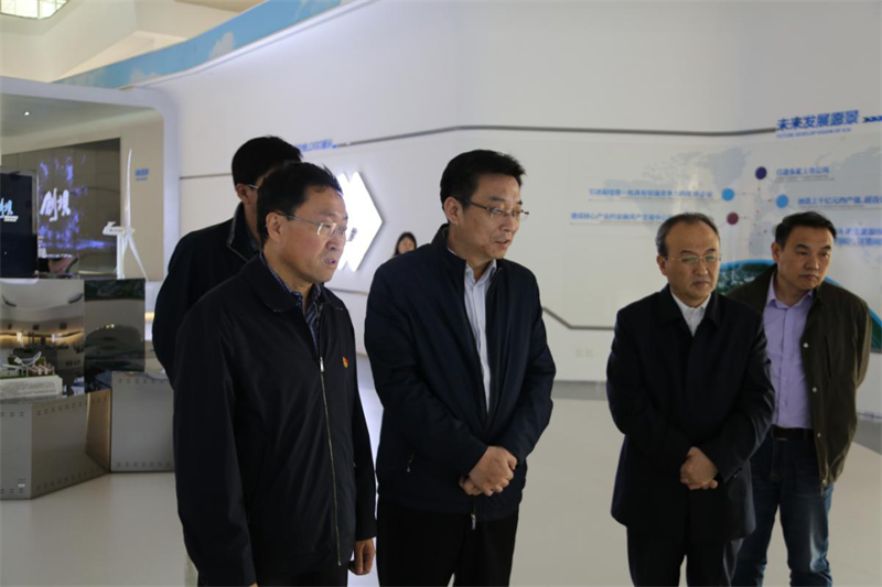 省国资委党委书记、主任吕志成到北方硅谷园区调研指导